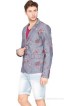 The Indian Garage Co. Printed Single Breasted Casual Men's Blazer